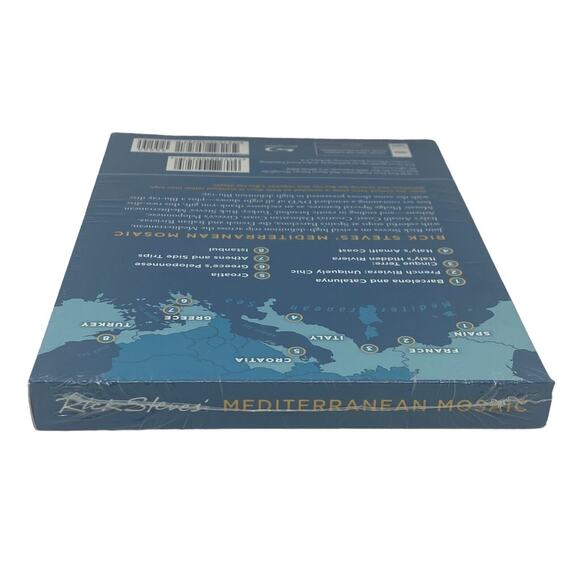 Rick Steves' Europe Mediterranean Mosaic Blu-ray+DVD 2010 8 Travel Episodes New - Picture 8 of 10